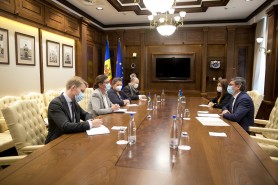 Igor Grosu a avut o întrevedere cu Ambasadoarea Suediei la Chișinău, Katarina Fried